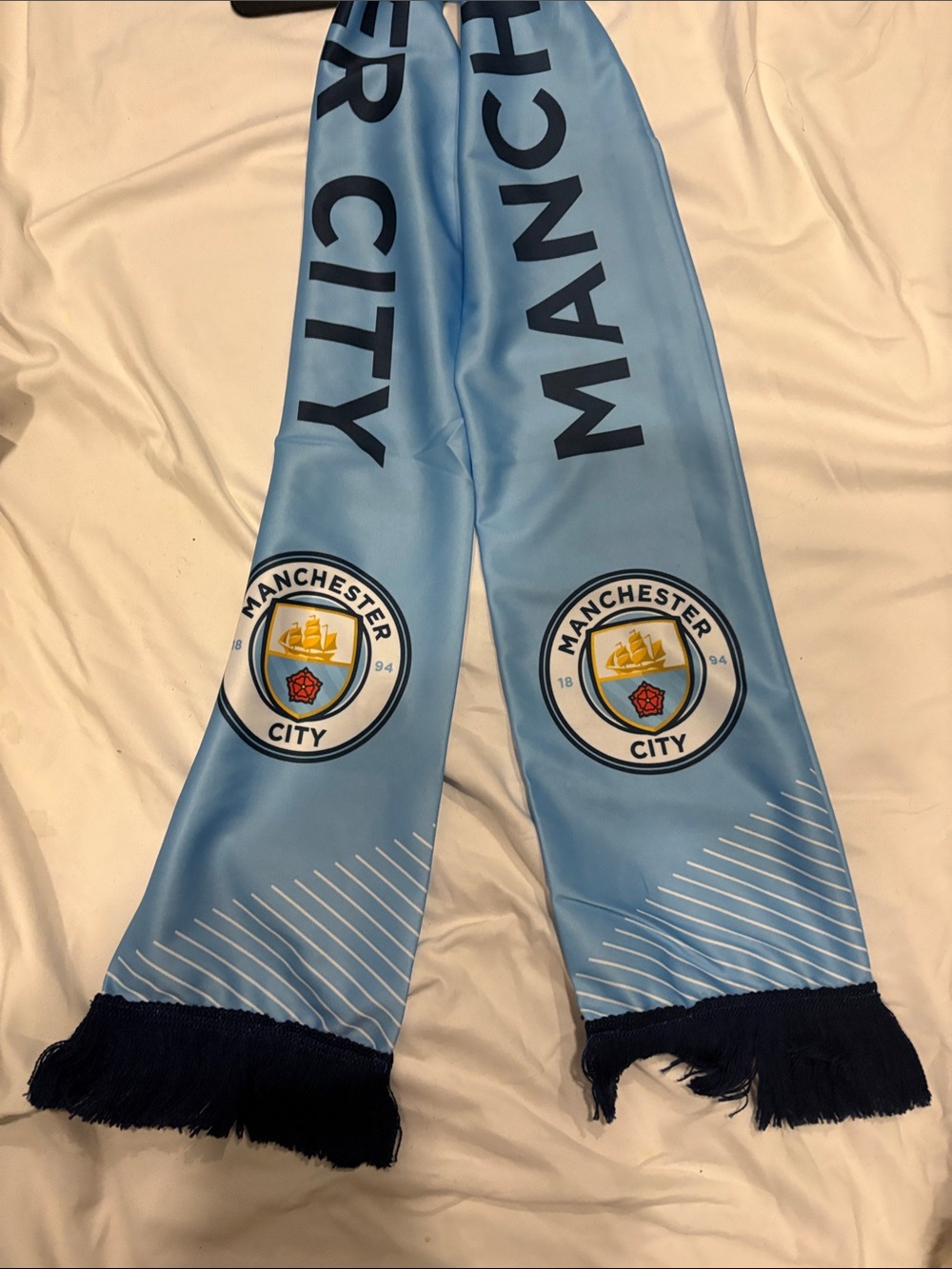 Manchester City Light Blue Supporter Scarf